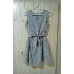2 FOR $20 SALE Nautical Striped Dress - Size M